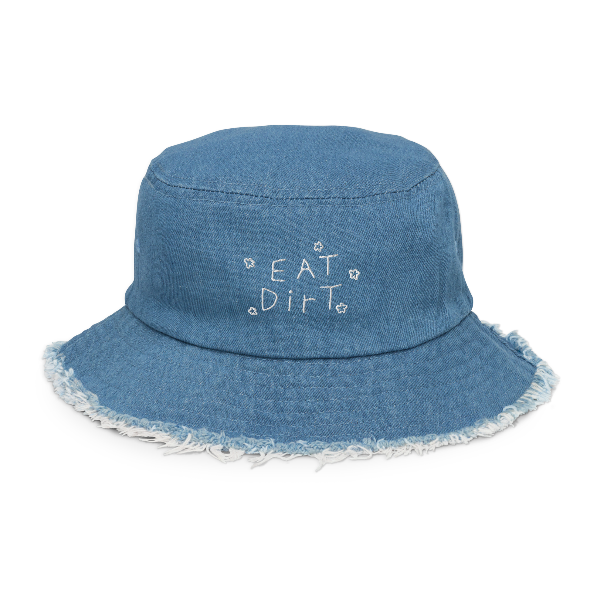 Limited Edition Light Blue Denim Eat Dirt Bucket Hat – EAT DIRT